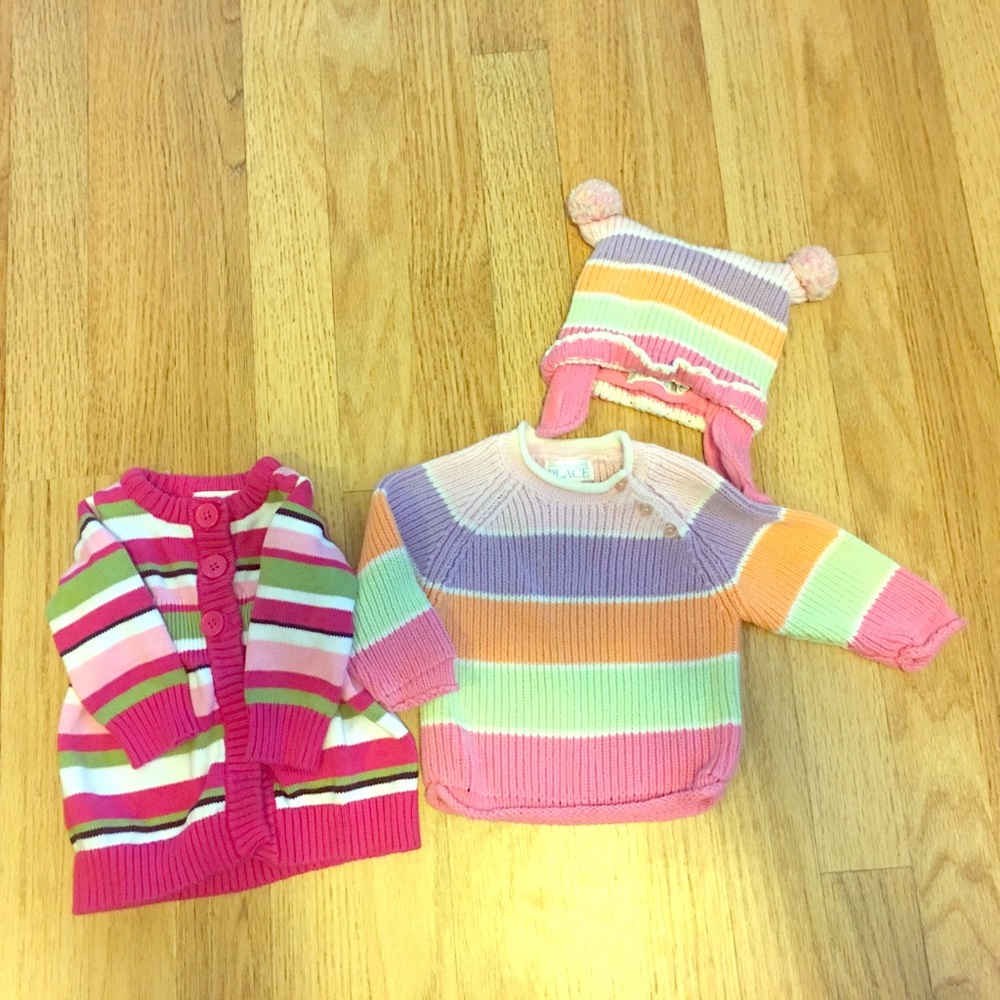 3-6 month baby girl sweaters